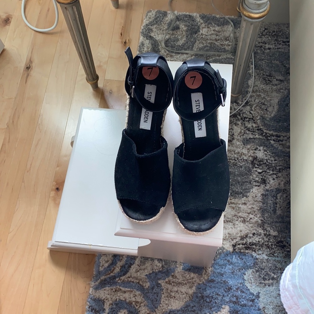 Steve Madden Espadrilles Black